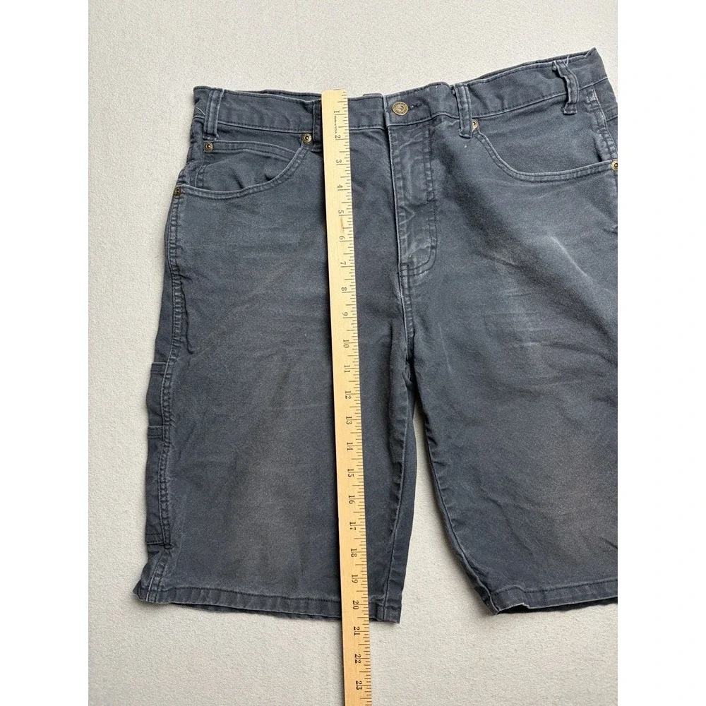 Dickies Denim Utility Jean Shorts Washed Black Men's 34 Inseam 10.5